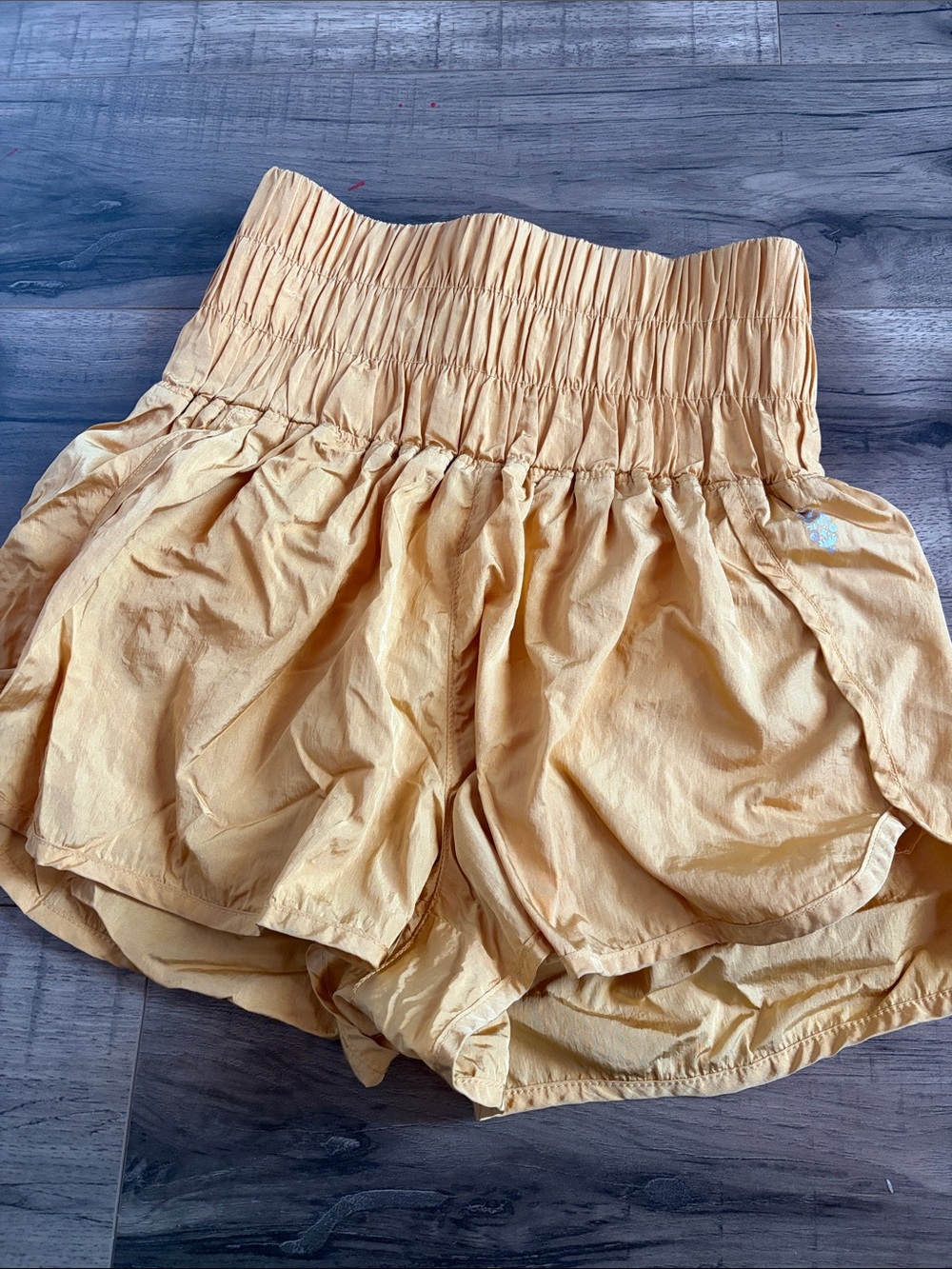 Free people high waisted work out shorts